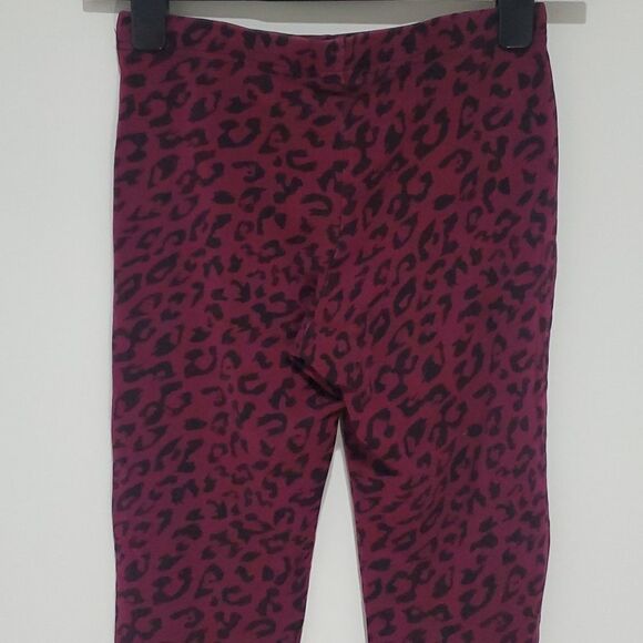 La Senza purple and black leopard print xs leggings - Picture 4 of 8